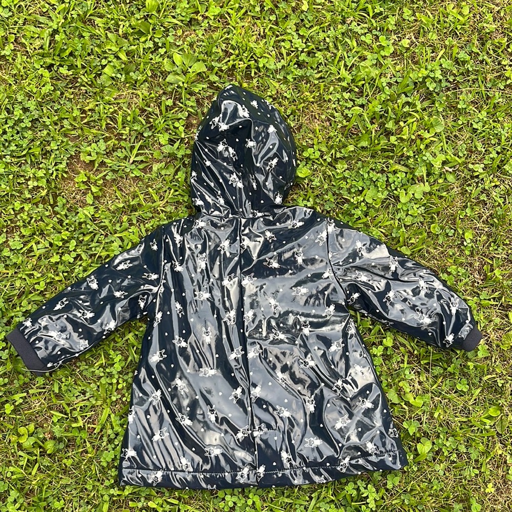 Rain jacket for 2 year old girl, renowned French brand!!